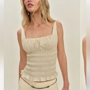 Reformation Jeanette Top (NWOT)